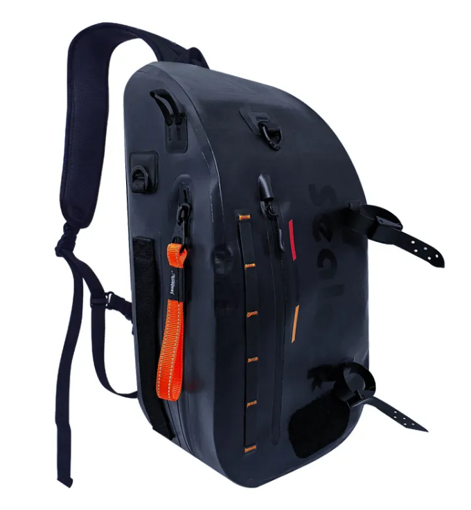 Fly Fishing Sling Pack Állítható horgászfelszerelés válltáska