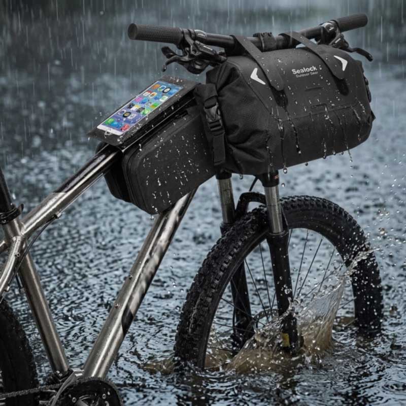 Vízálló kerékpártáskák – RF hegesztett, IPX6 | OEM, MOQ 200